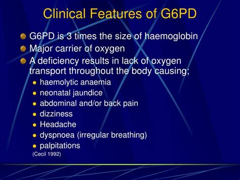 Ppt Fbc Case F Glucose 6 Phosphate Dehydrogenase G6pd Deficiency Powerpoint Presentation