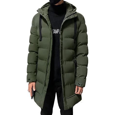 Mejor Precio En A Granel Hommes Down Parkas Mode Vestes Dhiver Hommes