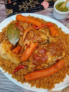 Thiebou Guinar Riz S N Galais Au Poulet Recette Cookeo Tabou En Cuisine