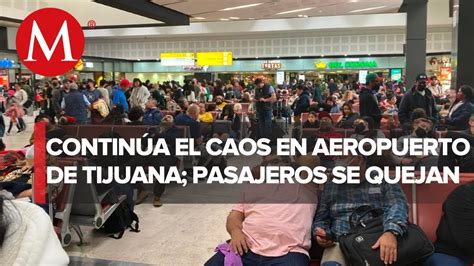 Pasajero esperó 4 horas para recibir equipaje en aeropuerto de Tijuana