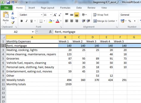 Number Of Columns In Excel Worksheet