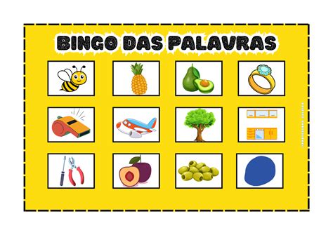 Bingo Das Palavras Educa Market