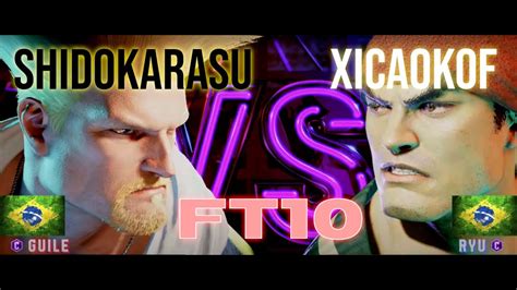 Street Fighter Guile Shidokarasu Vs Ryu Xicaokof Ft