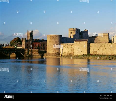 King Johns Castle And The River Shannon Limerick County Limerick