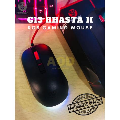 Fantech G10 Rhasta And G13 Rhasta Ii Rgb Gaming Mouse Shopee Philippines