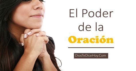 El Poder de la Oración - Dios Te Dice Hoy