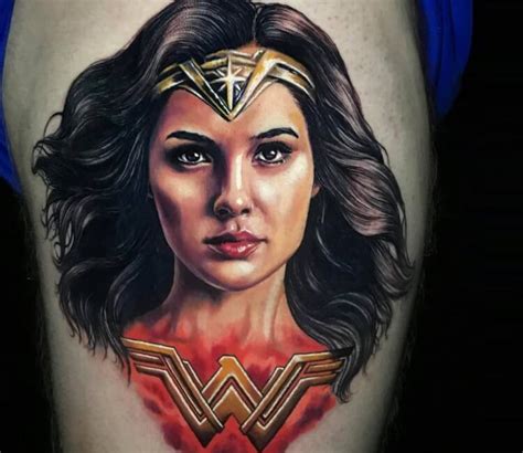 Wonder Woman tattoo by Kristian Kimonides | Post 27263