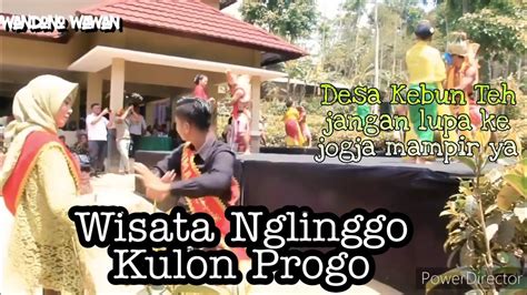 Wisata Jogja Desa Wisata Nglinggo Wisata Puncak Kebun Teh Youtube