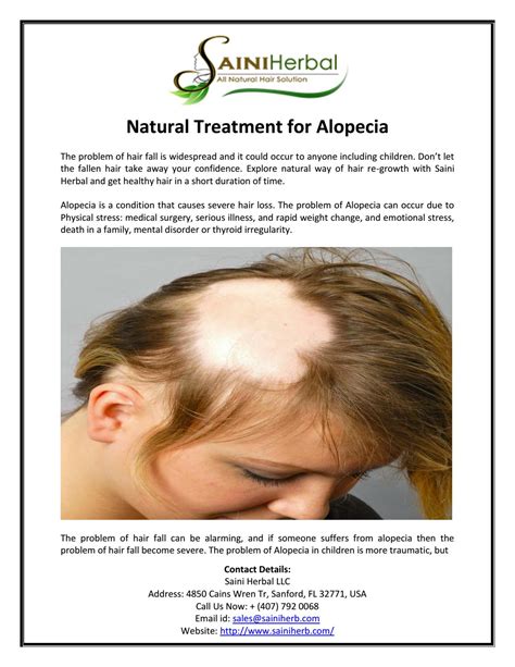 Natural Treatment for Alopecia by Saini Herbal LLC - Issuu