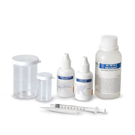 Teste Kit Cloreto 0 100 0 1000 Mg L 110 Testes MogiGlass Equipamentos