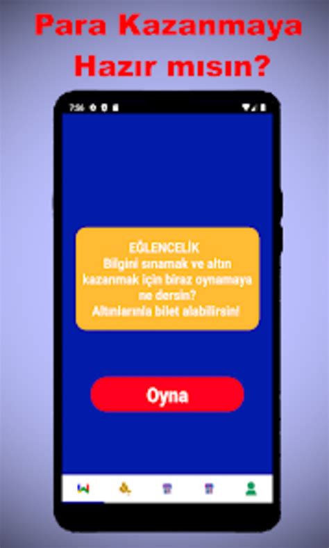 Win Ödüllü Bilgi Yarışması para Android Download