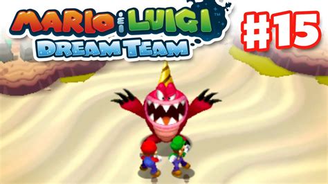 Mario Luigi Dream Team Gameplay Walkthrough Part 15 Torkscrew