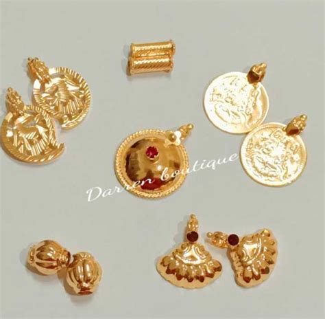 Pottu Thali Set Gold Plated Not 916 Lazada