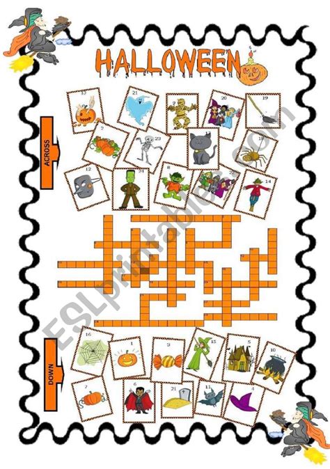 Halloween Esl Worksheet By Vanda51