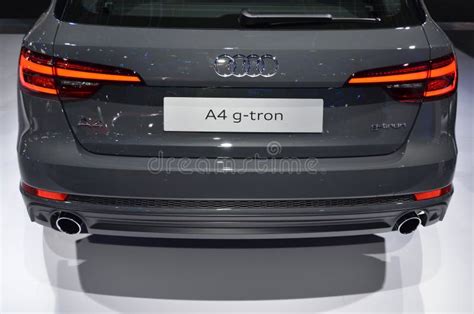 Frankfurt Alemania Audi A Avant Sport G Tron En Iaa