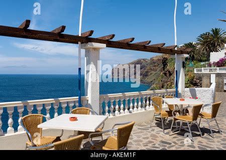 Seafront Cafe, Canico, Madeira, Portugal Stock Photo - Alamy