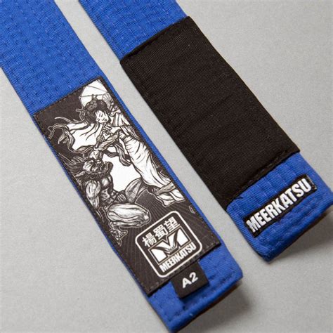 Meerkatsu Heavenly Obi, Brazilian Jiu-Jitsu Belt – Blue – MEERKATSU