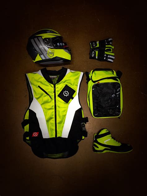 Hi Viz Motorcycle Gear To Light Up The Night