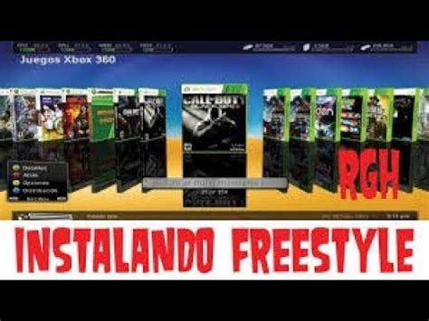 Como Instalar Y Configurar FreeStyle 3 Xbox 360 Rgh 2017 2018 YouTube