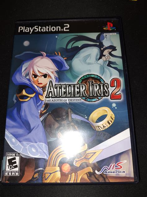 Atelier Iris 2 The Azoth Of Destiny Item Box And Manual Playstation 2