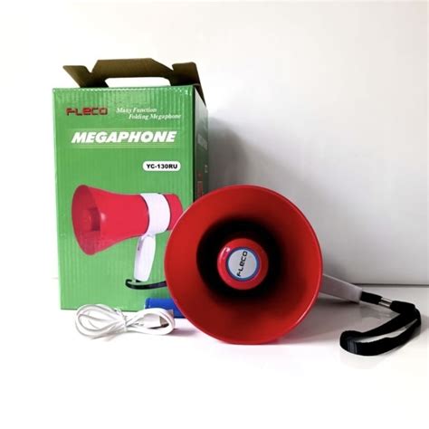 Jual Megaphone Toa Pengeras Suara Multifungsi Bisa Dilipat Fleco Yc