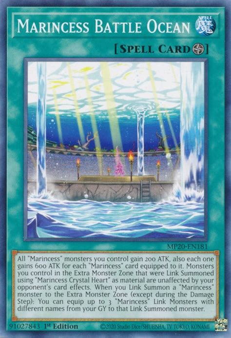 Marincess Battle Ocean 2020 Tin Of Lost Memories YuGiOh