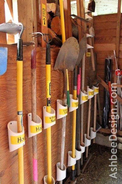 Hanging Ideas For Shovels Rakes Etc Ideas For The House Pinterest Shovel And Ideas