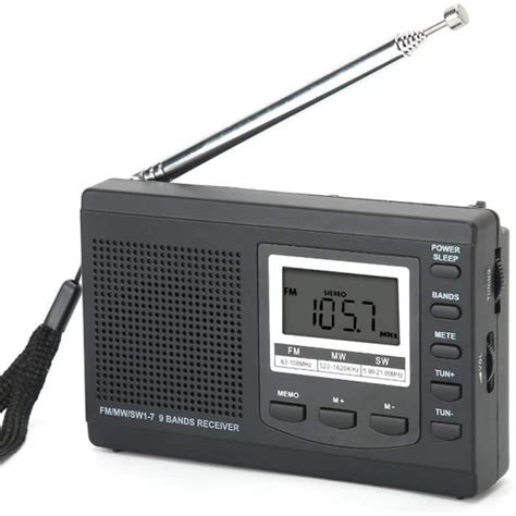 Radios Portables Mini Radio Fm Mw Sw Avec R Veil Num Rique Mini Radio