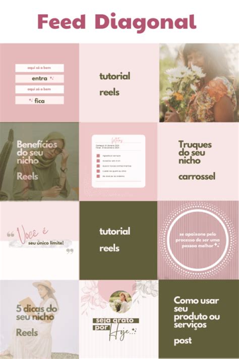 Como Fazer Um Feed Organizado No Canva Organizador Gratuito Para Você