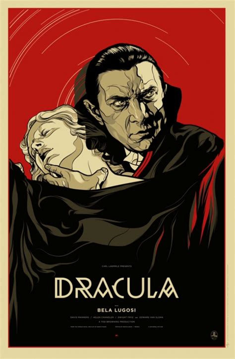 SILVER SCREAM: Bela Lugosi DRACULA Poster From Mondo