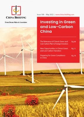 Investing In Green And Low Carbon China Asia Briefing