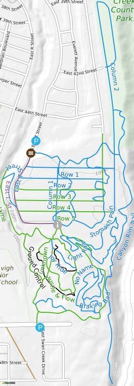 Swan Creek Mountain Bike Park Mountain Biking Trails Trailforks