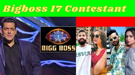 Bigg Boss 17 Contestants List Confirmed Contestants Of Bigg Boss