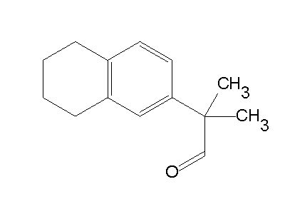 2-methyl-2-tetralin-6-yl-propionaldehyde - C14H18O, density, melting point, boiling point ...