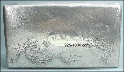 Chinese Export Silver Examples Online Encyclopedia Of Silver Marks