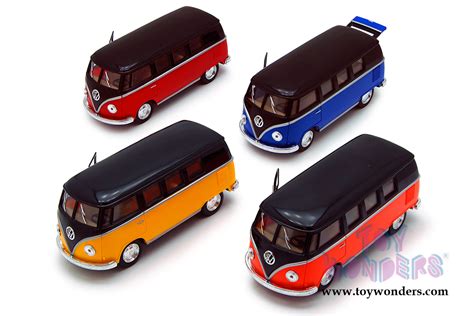 1962 Volkswagen Classical Bus By Kinsmart 132 Scale Diecast Model Car