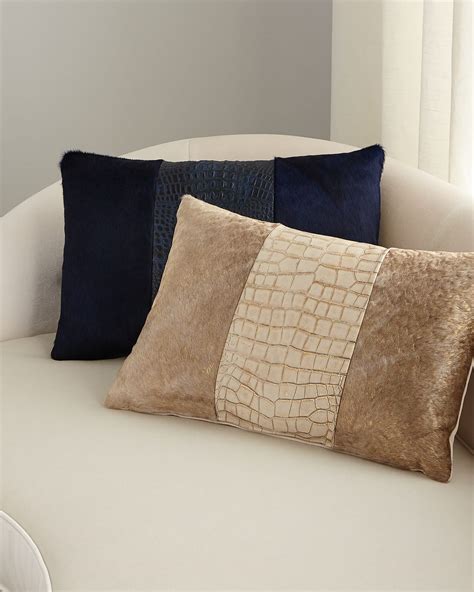 D V KAP Home Aura Decorative Feather Down Pillow 24 Horchow