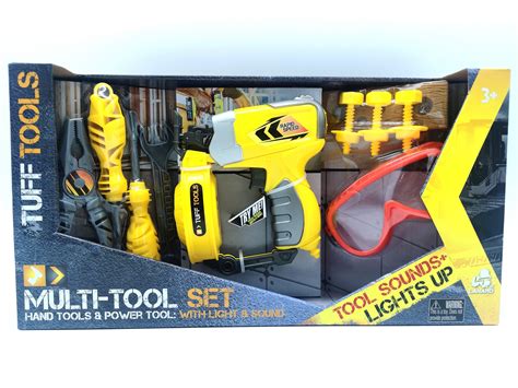 Tuff Tools Multi Tool Set Light & Sound Assorted | King's Paper and