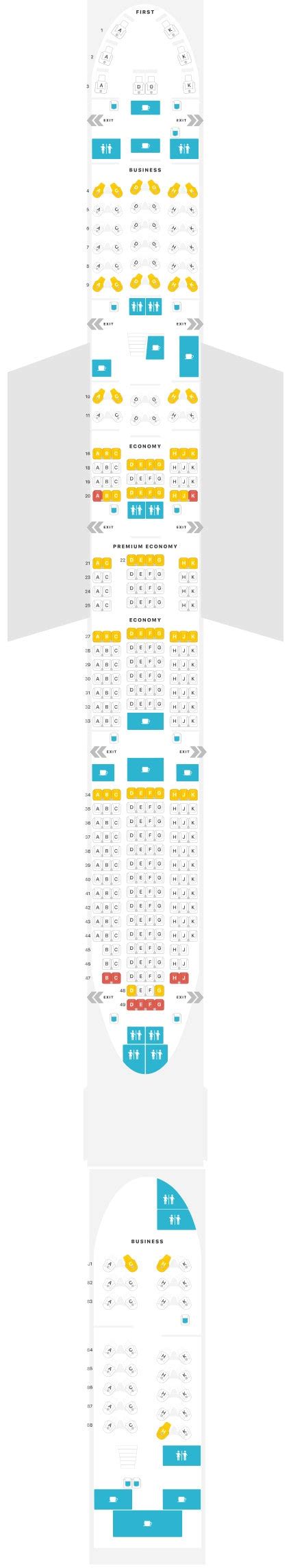 747 Lufthansa Seating Plan Uk