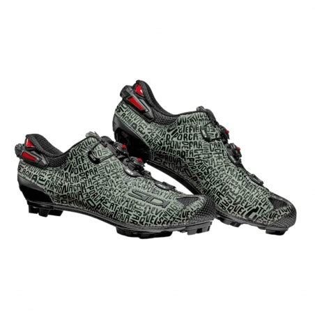 Zapatillas Sidi Mtb Tiger Srs Dzero Verde Negro L Envi Gratis