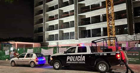 Muere albañil al caer 10 pisos en obra de Cancún MCV Noticias