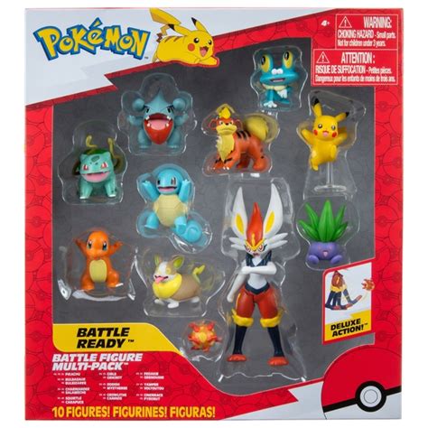 Pokémon Battle Figuren Set 10er Set Smyths Toys Österreich