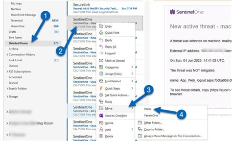 How To Move Deleted Items To Inbox In Outlook Mailboxinsights