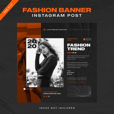 Premium Psd Fashion Instagram Post Template Design