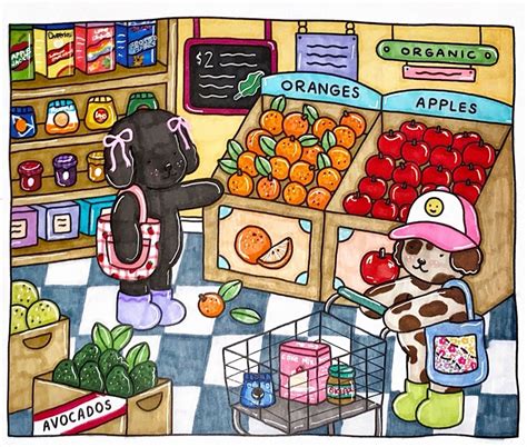 Bobbie Goods De Comida - 100 ideias de Bobbie goods | padrões para colorir, livros de colorir ...
