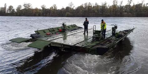 Cnim Pfm Motorized Floating Bridge Militaryleak