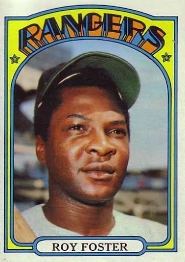 The 1972 Topps Baseball Set 329 Roy Foster