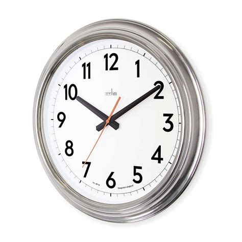 Acctim Clayton Wall Clock 40cm Dunelm