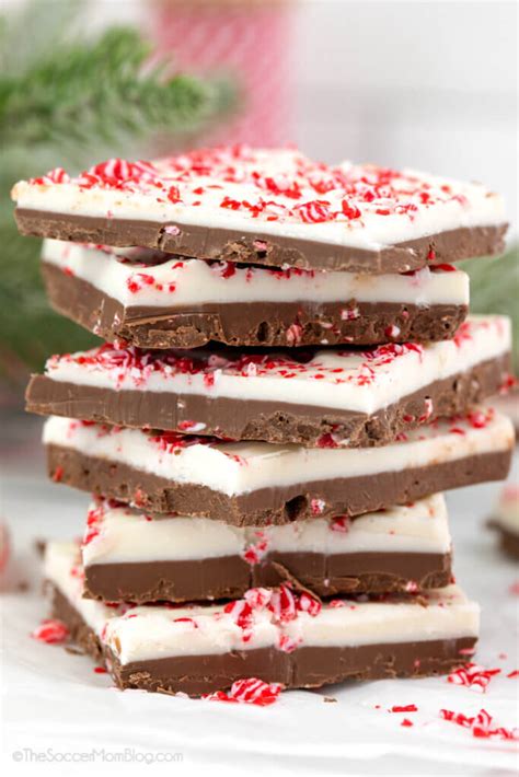 Easy Peppermint Bark Recipe - The Soccer Mom Blog