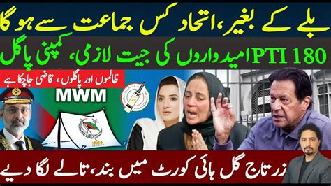 What Will Be PTI Election Symbol Now Zartaj Gul Eman Tahir Arrested